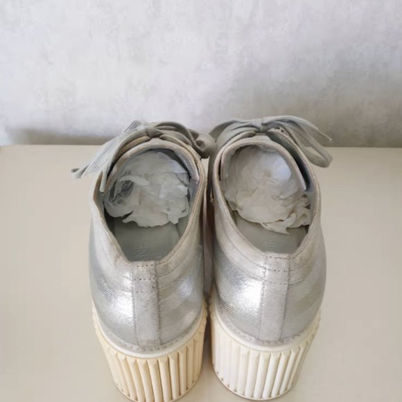 CHANEL Lamé Boy Creepers - Picture 3 of 8